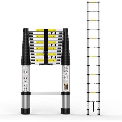 4.4m Telescopic Heavy Duty Ladder