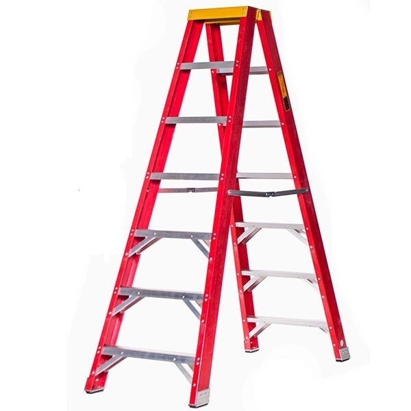 DOUBLE SIDED 5 STEP FIBRE LADDER