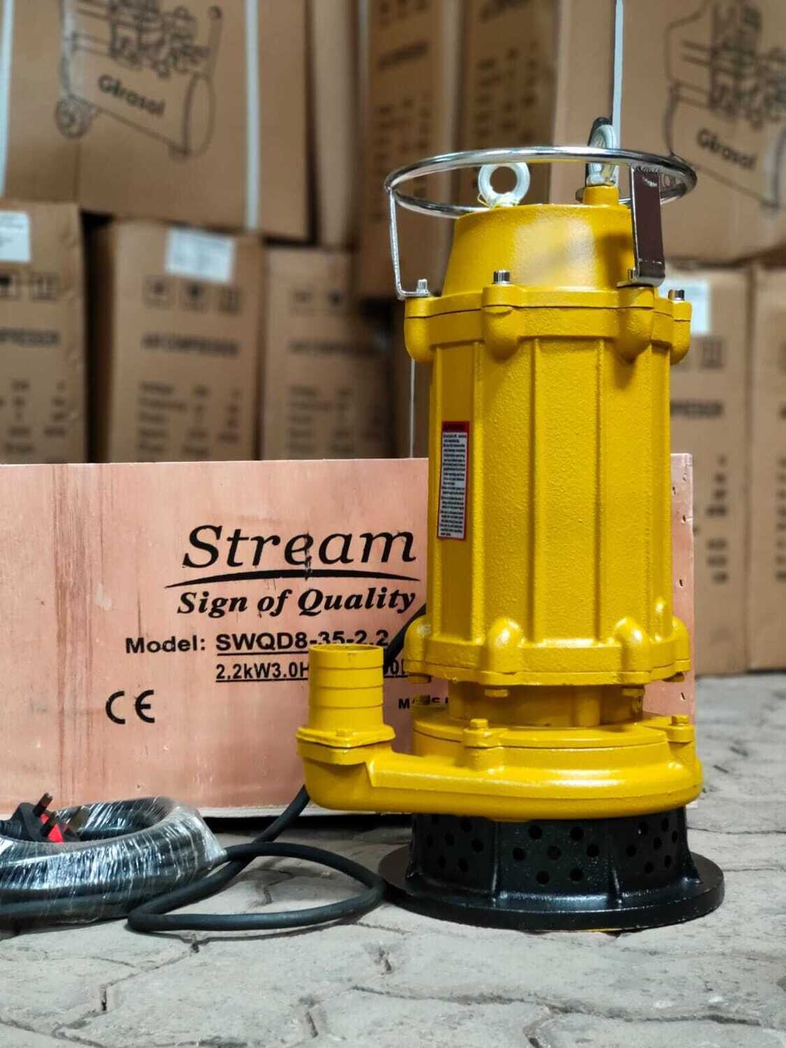 STREAM 3hp 38mtr Head Submersible Pump
