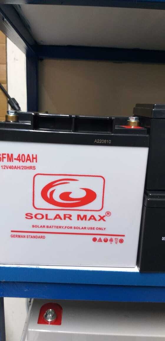 6FM 40AH 12V 40AH/20HRS Solar Battery