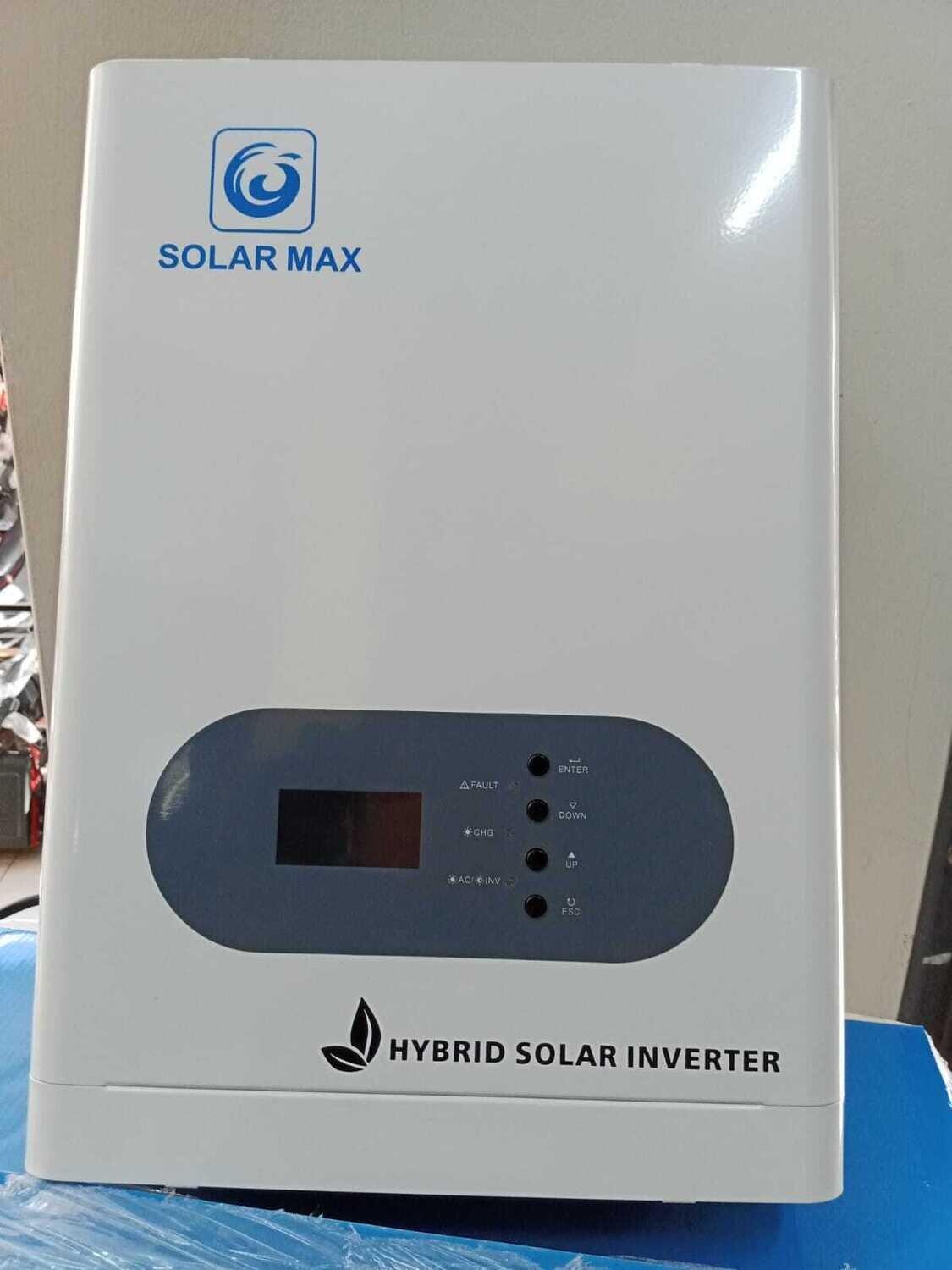 Solar Max 1.5 KVA Pure Sine Wave Hybrid Solar Inverter.