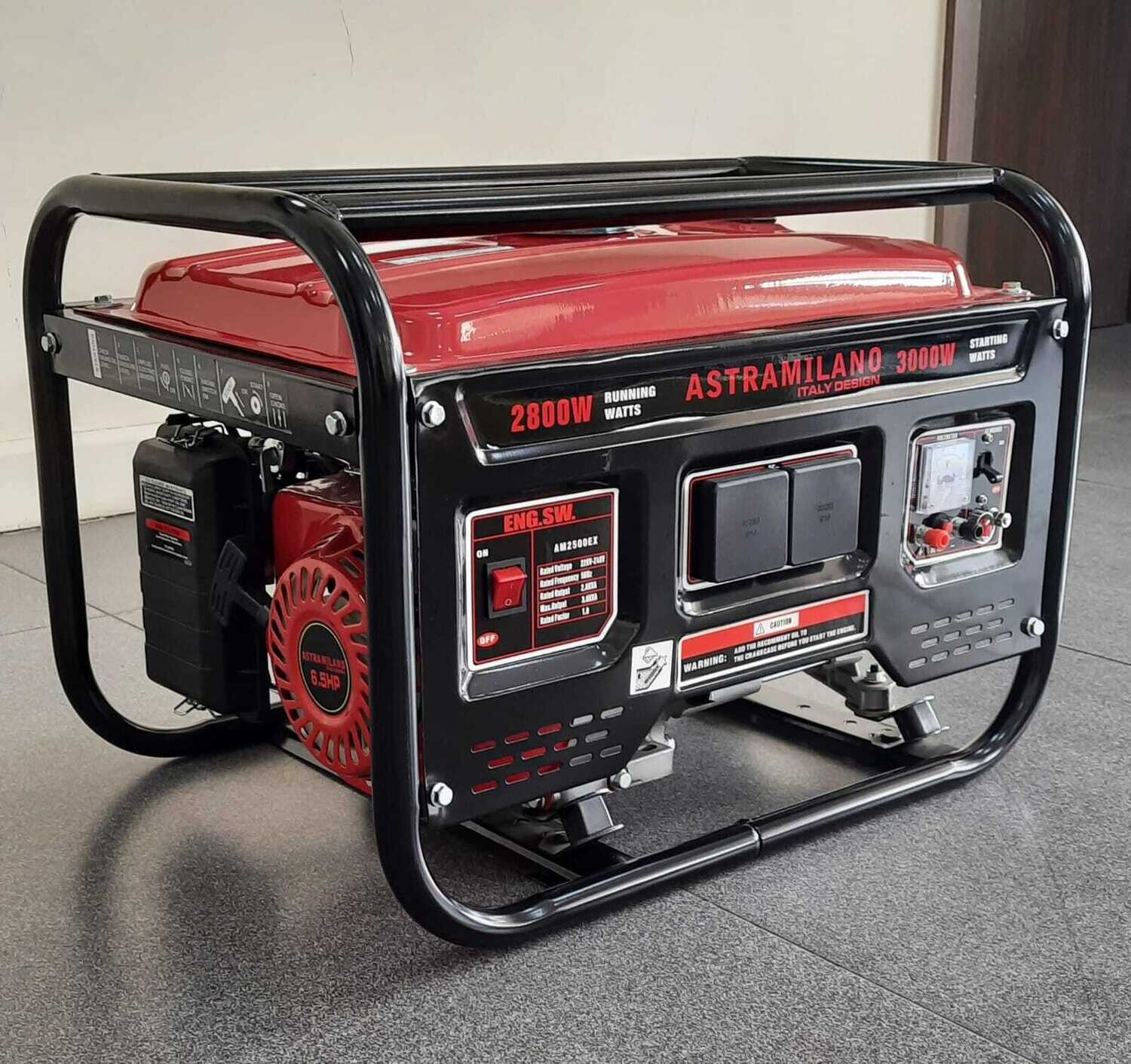 ASTRAMILANO 2.8 KVA ROPE START PETROL GENERATOR