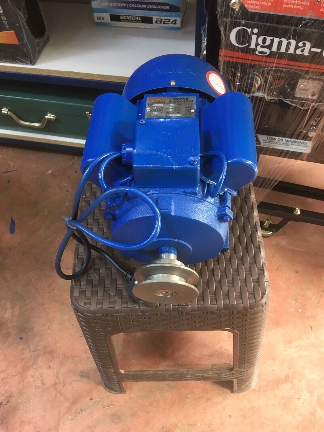 Kmax Italy 3hp Low Speed Single Phase Motor