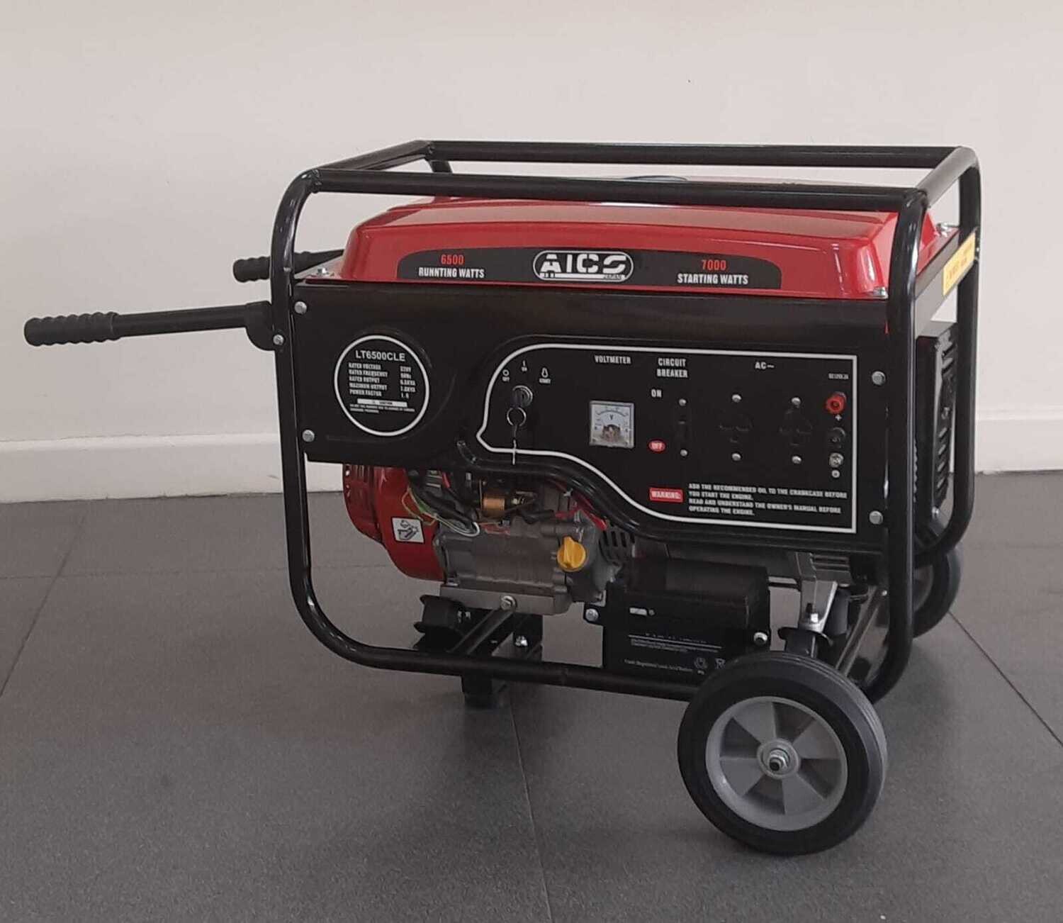 Aico 6.5kva Key Start Petrol Generator