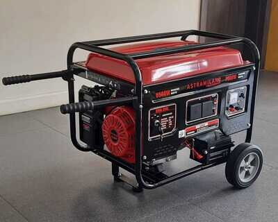 Astramilano AM6500EXE 6.5kva Key Start Petrol Generator Set