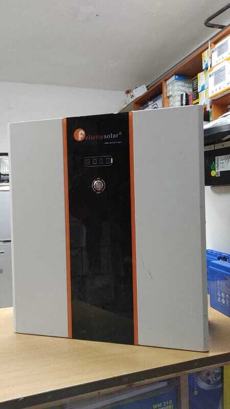 Felicity Lithium-ion 5KWH 24V 200ah Solar Backup Battery.