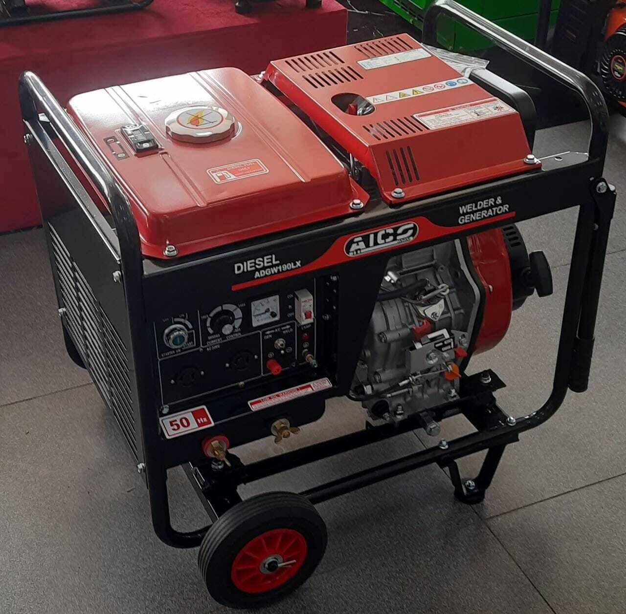 Aico Japan Open Type Diesel Welder Generator Rated Output 7.5kva Max Output 8.1kva