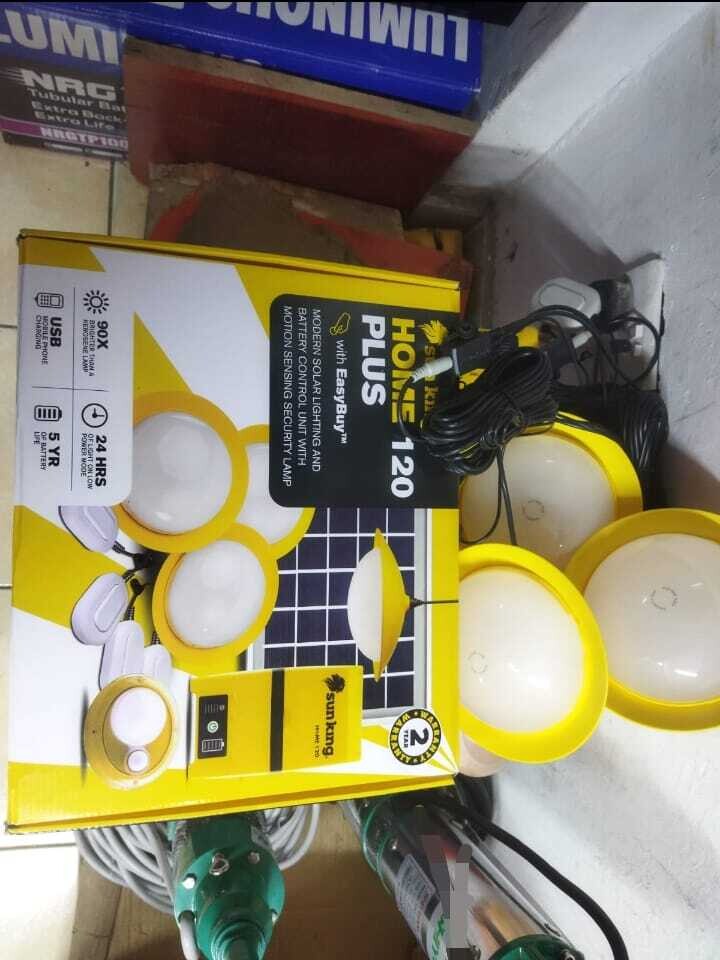 Sun King Home Plus 120 Plus 3in1 Solar Lighting System Home