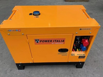 Power Italia 20kva 3 Phase Silent Diesel Generator With ATS