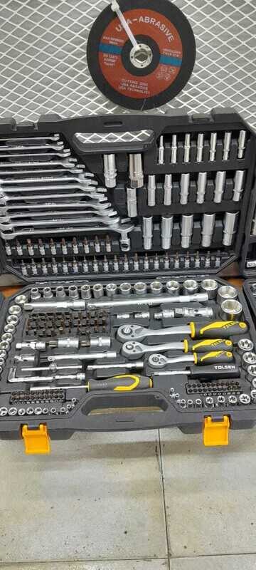 Tolsen Mechanic Toolbox 216 Pieces