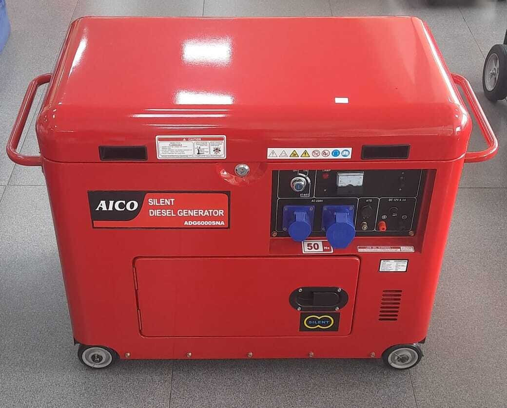 ADG6000SNA Aico 7.5kva Diesel Generator ATS SINGLE PHASE
