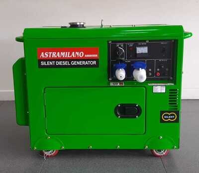 AMD8500S Astramilano 7.5kva Diesel Generator WITHOUT ATS