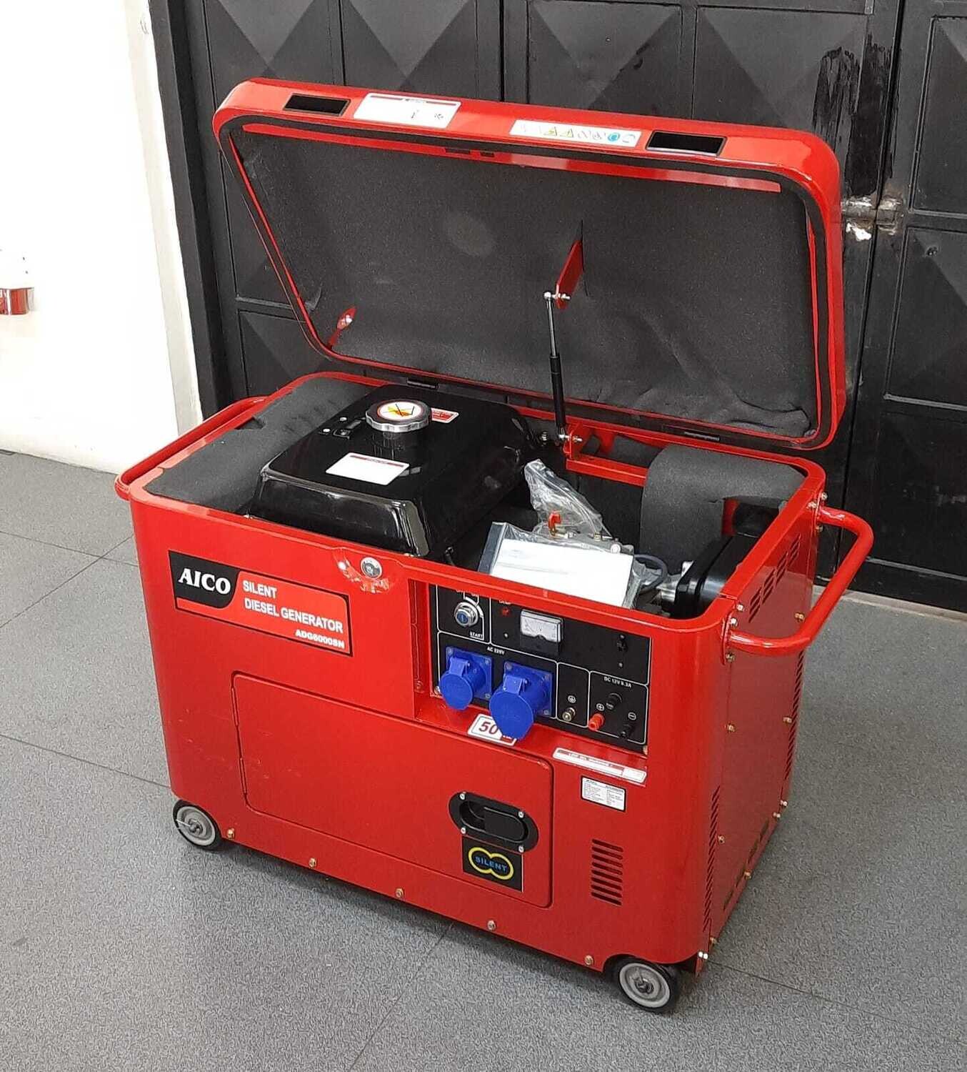 Aico 8.75kva Diesel Generator WITHOUT ATS SINGLEPHASE