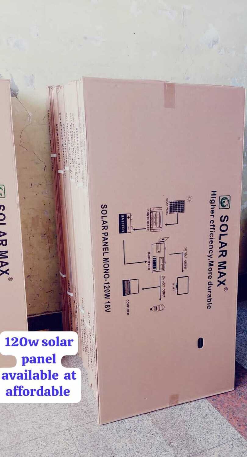 Solarmax 120w Mono Crystalline All Weather Solar Panel