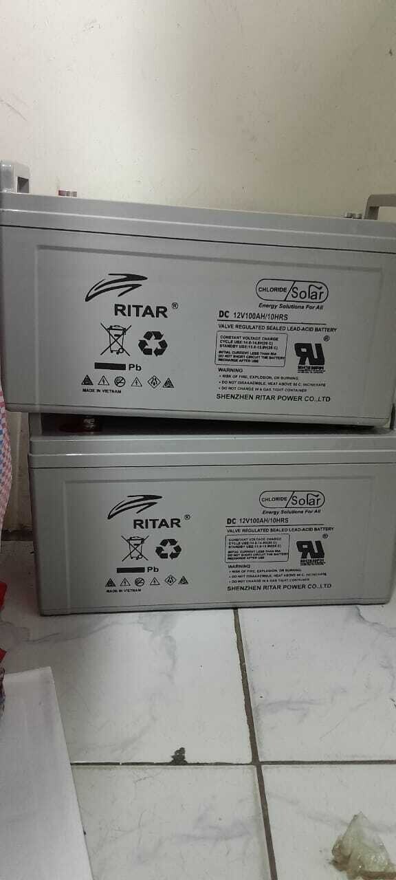 Ritar 12v 100ah Gel Deep Cycle Battery