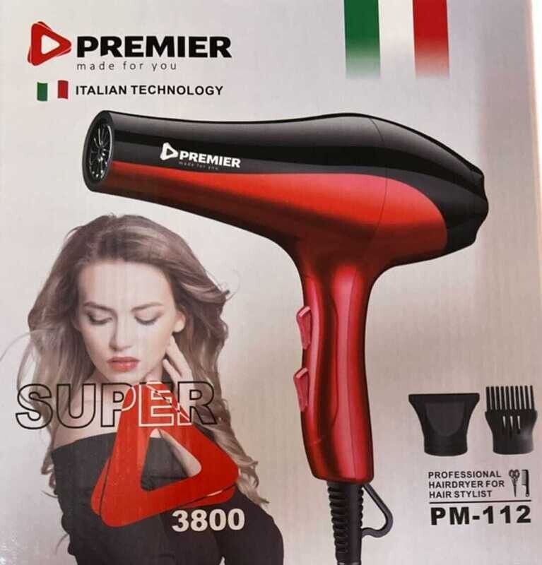 Premier Commercial Hair Straightener BlowDry Comb