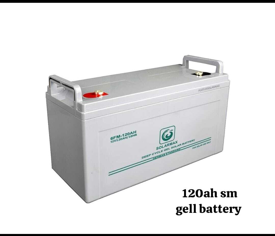 Solarmax 12v 120ah  Deep Cycle Gel Battery