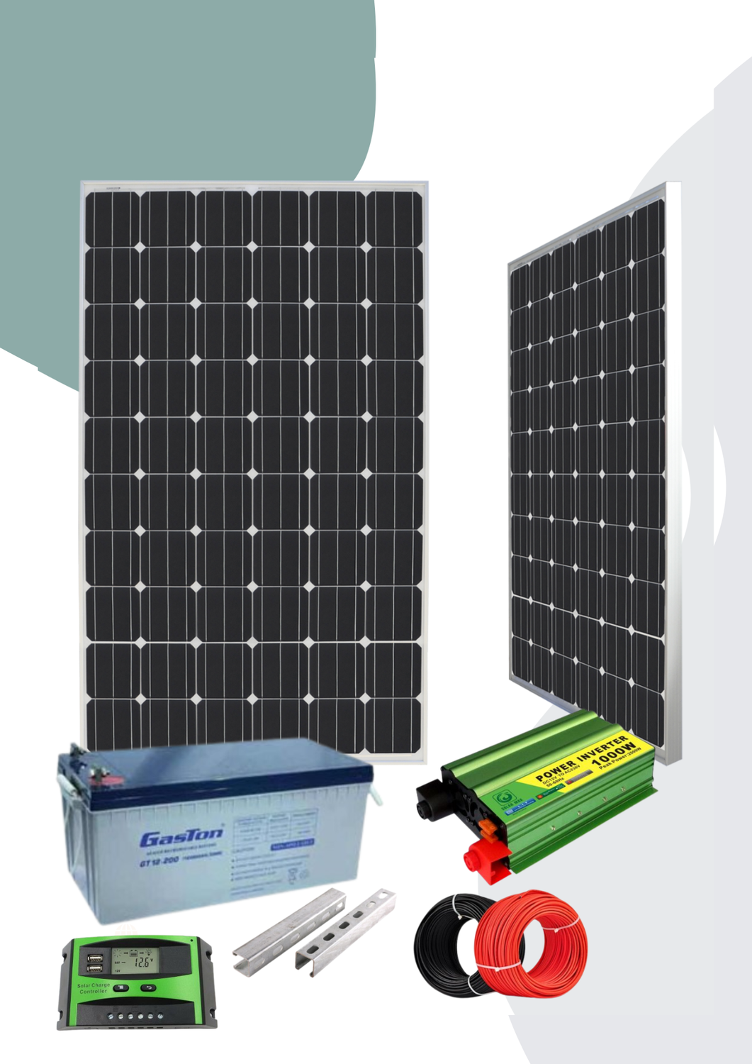 Gaston Complete Home Solar System 200ah