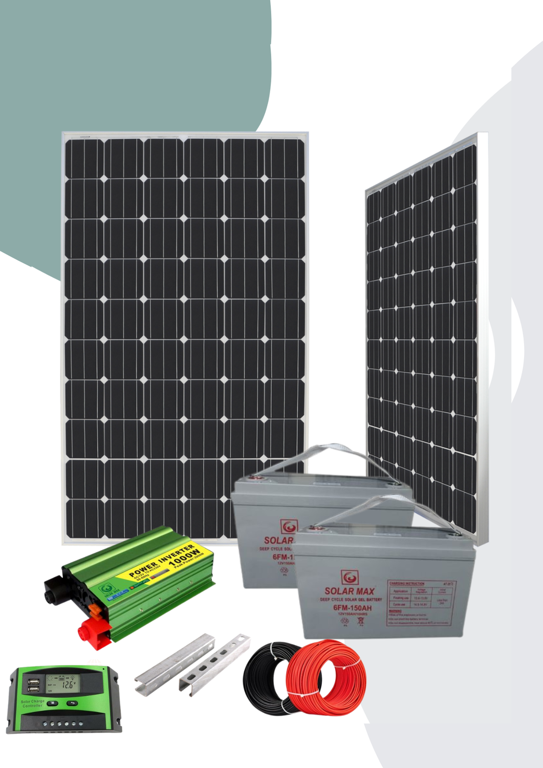 Complete Home Solar System 400watts