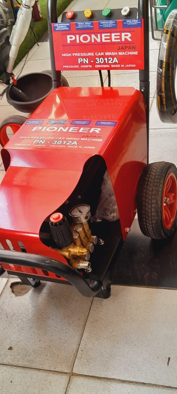 Pioneer Japan Original Commercial Carwash Machine 4400psi