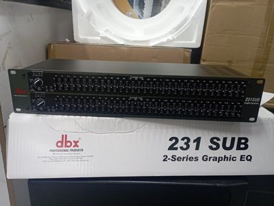 Dbx Equalizer 2series graphic EQ