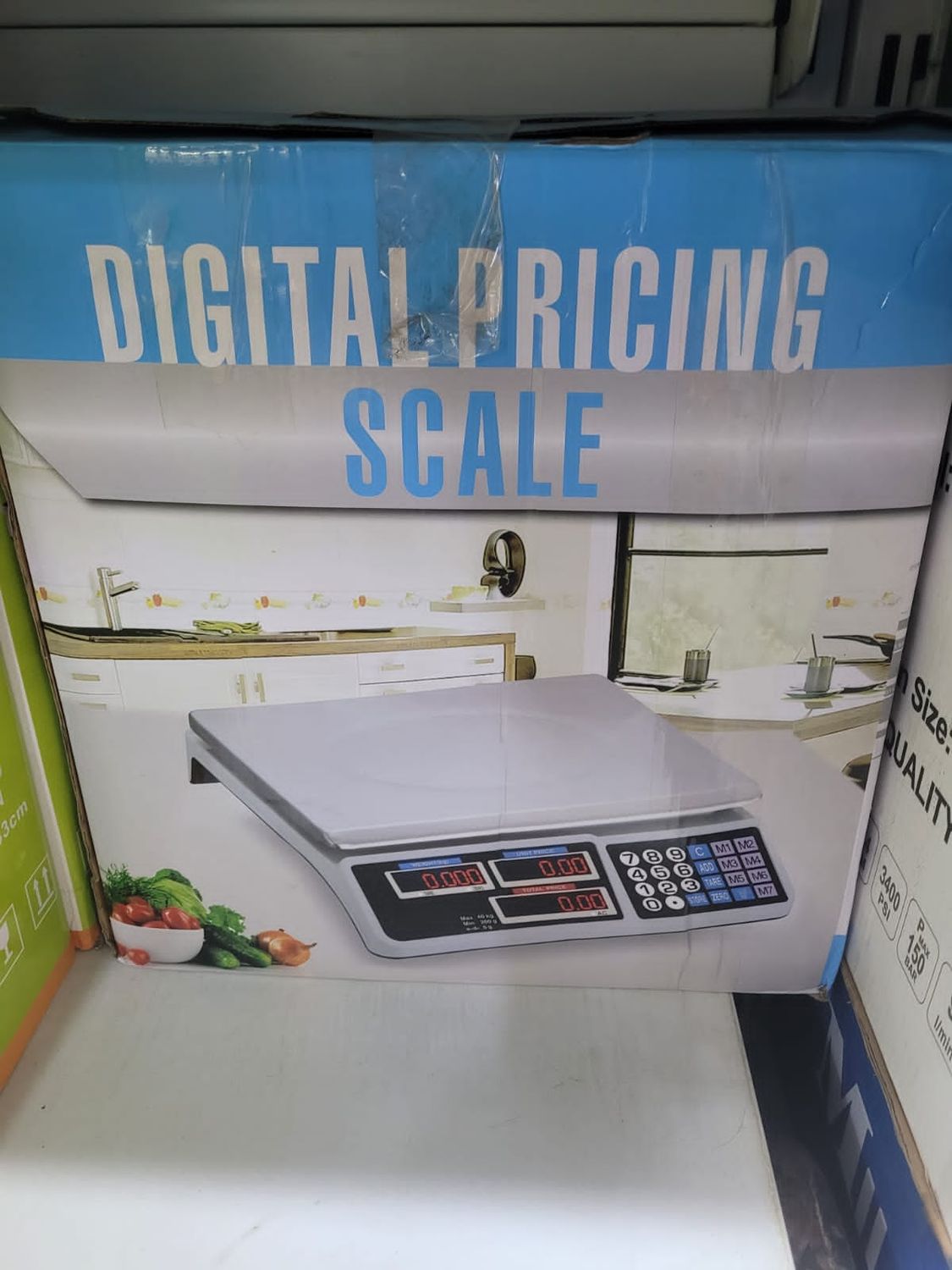 Digital Pricing Scale Flat