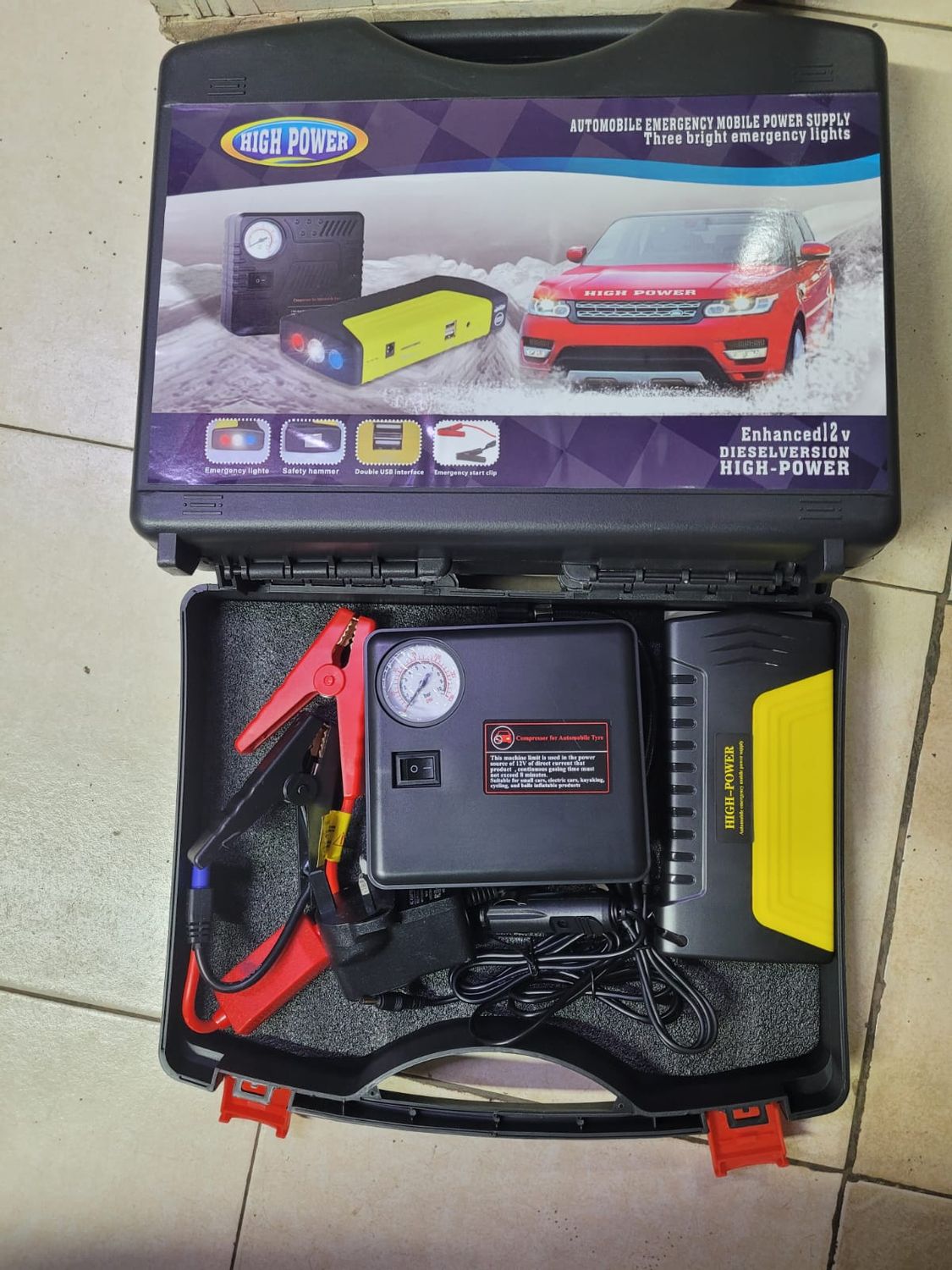 Automobile Jumpstart Kit High Power