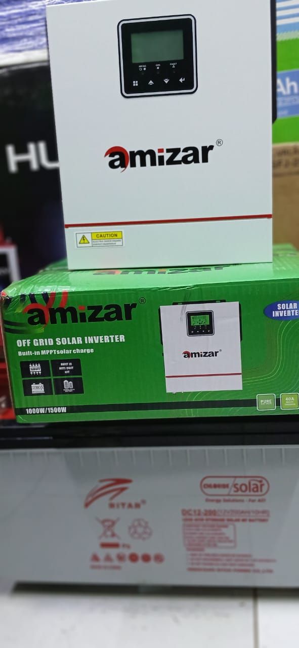 Amizar 5kva 24v Hybrid Solar Inverter With Inbuilt MPPT