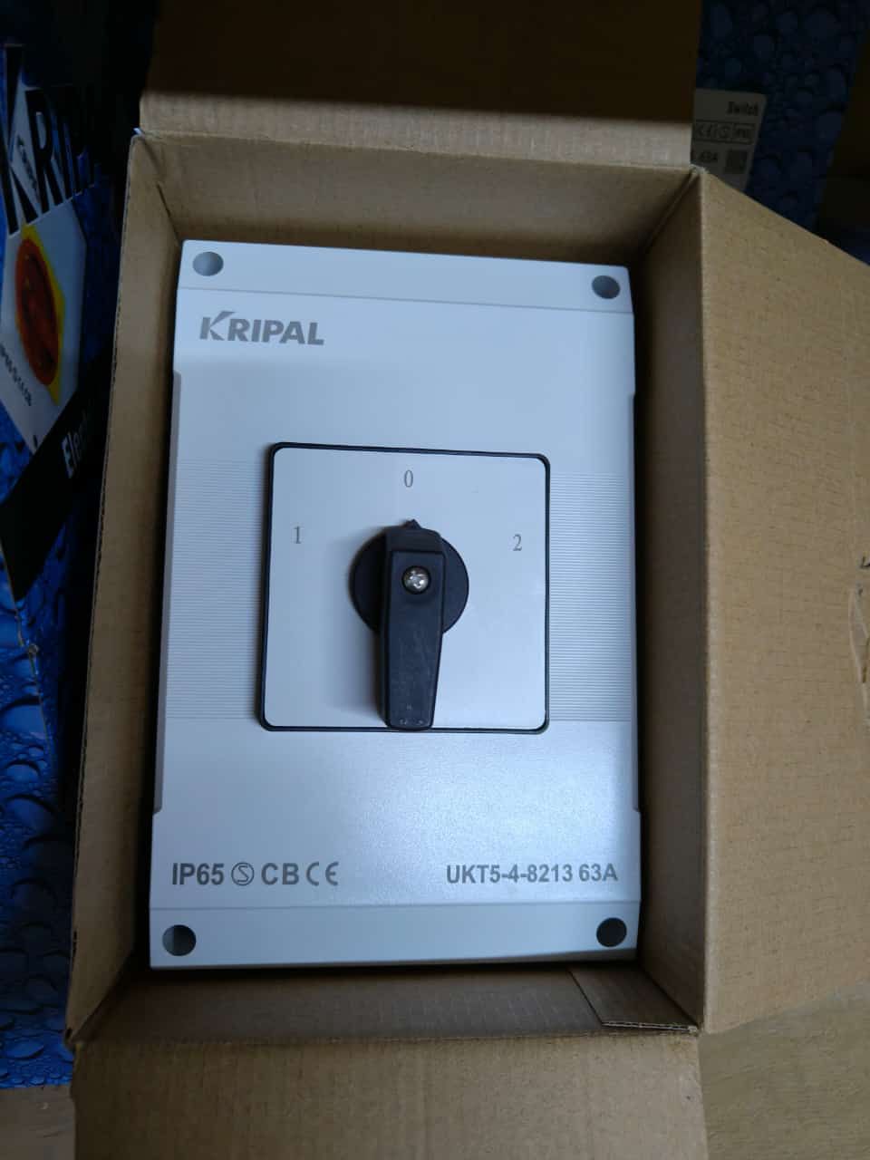 Kripal Electrical 63A 4 Pole Manual Changeover Switch