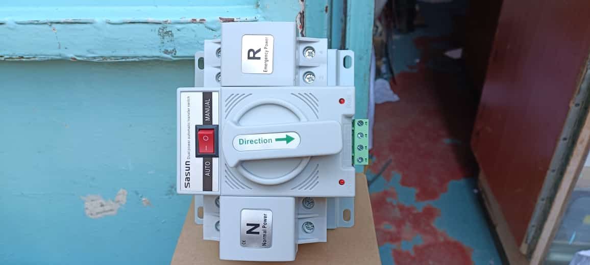 Sasun Dual Automatic Power Transfer Switch 100amps 220V