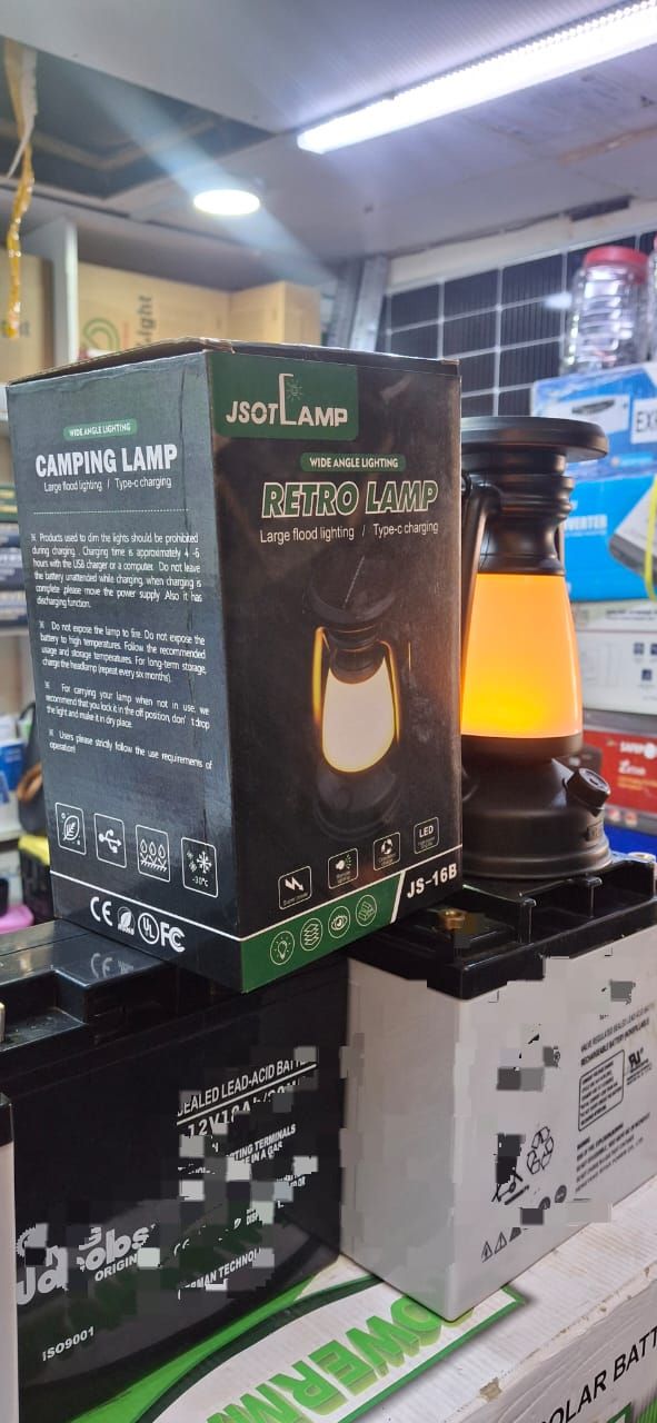 Jsot Camping Retro Lamp