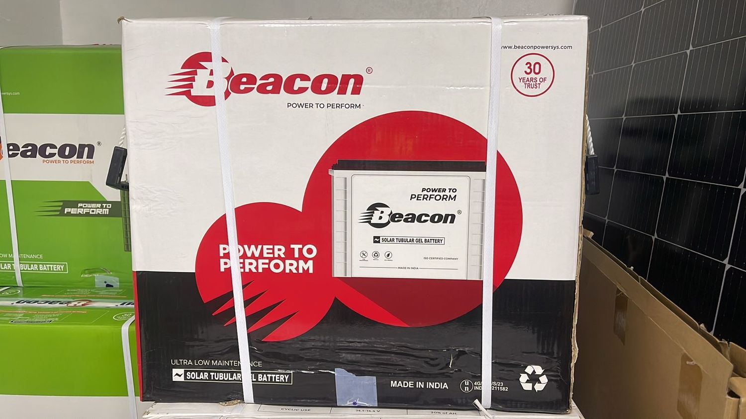 Beacon Solar Series Pro Gel 12v 200ah Tall Tubular Gel Battery
