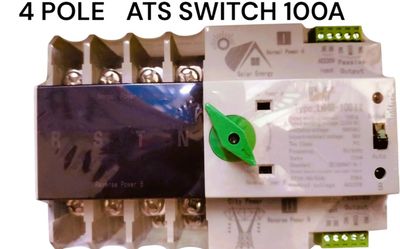 100AMP 4-POLE Automatic Changeover Switch