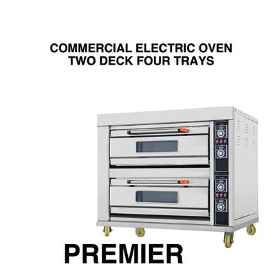Premier 2 Deck 4 Tray Electric Baking Oven