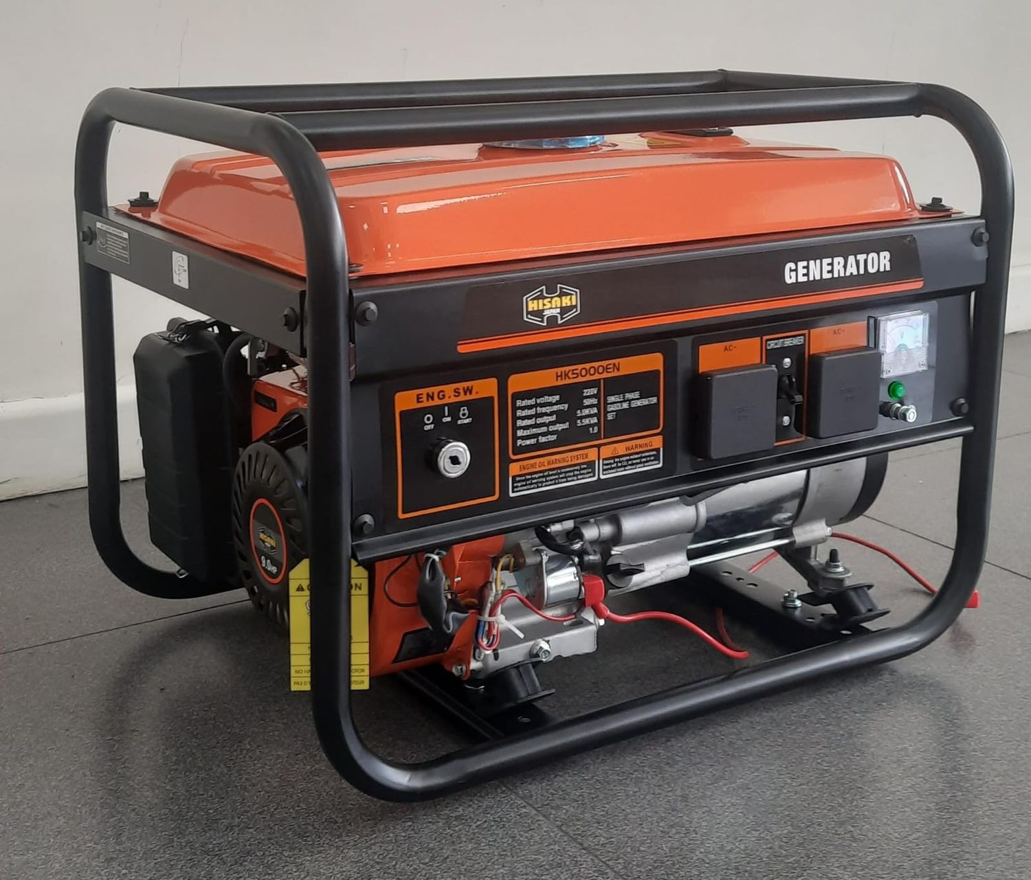 Hisaki Japan Petrol generator 4.5kva key 🔑 start