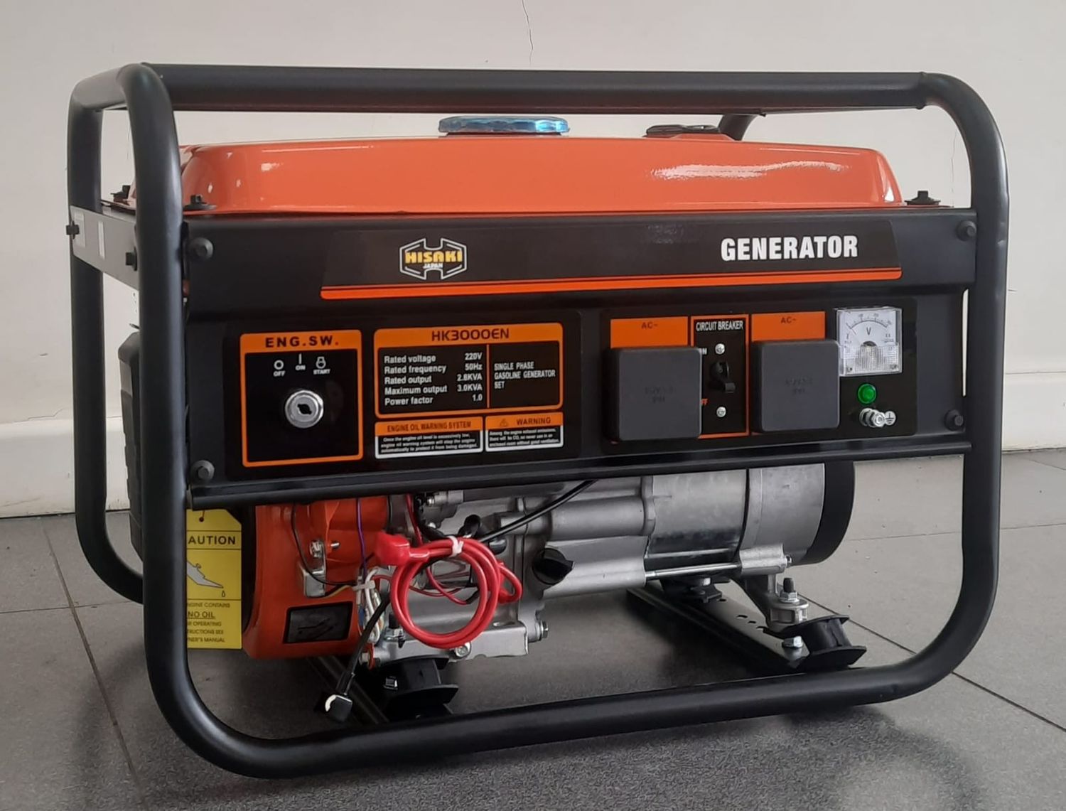 Hisaki Japan Petrol generator 2.8kva key 🔑 start
