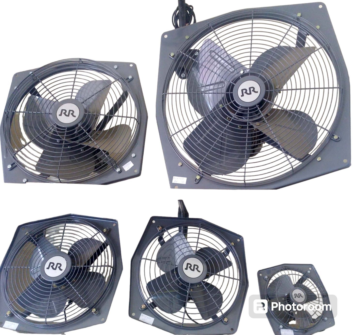 RR INDIA METALLIC EXHAUST FANS VERY HEAVY DUTY; 12 INCH
