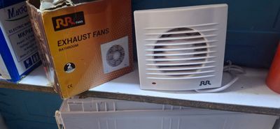 RR Bathroom Exhaust Fan, 6-inch
