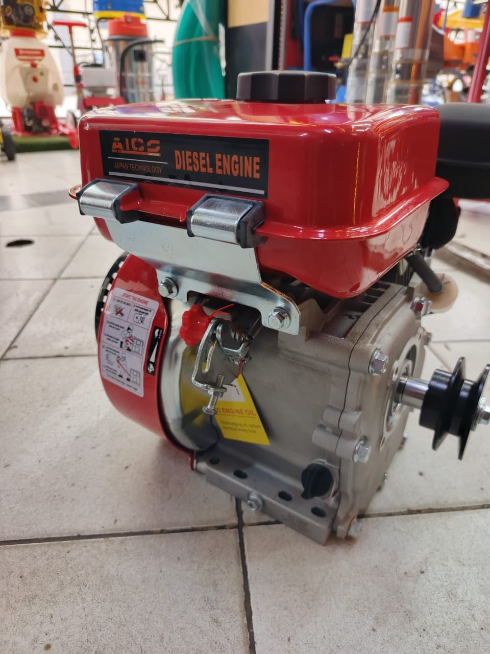 Aico Diesel Engine 10hp Air Cooled