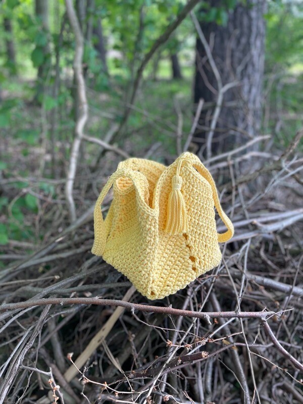 Crochet Tulip Bag | 2 types
