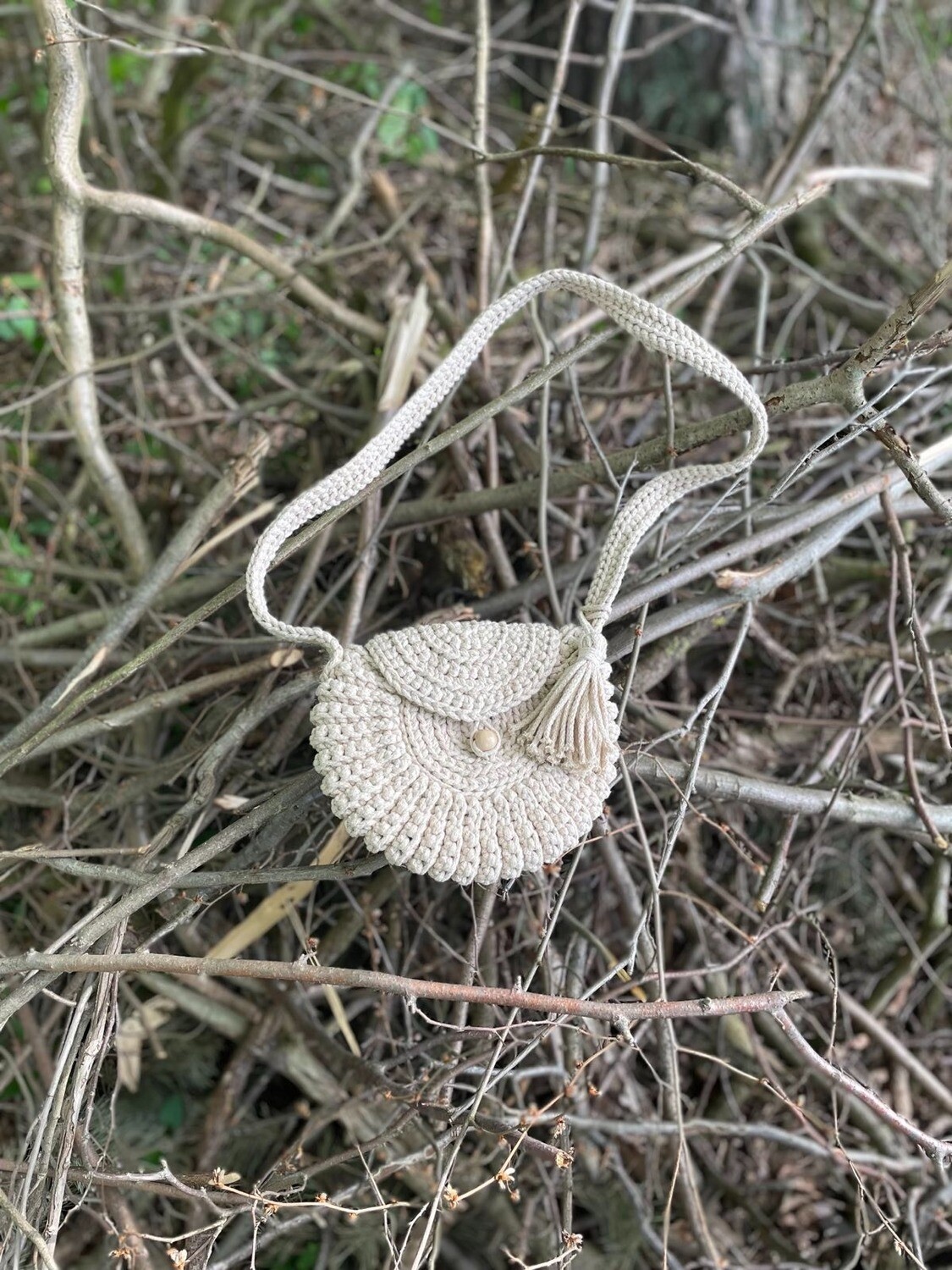 Crochet Circle Bag