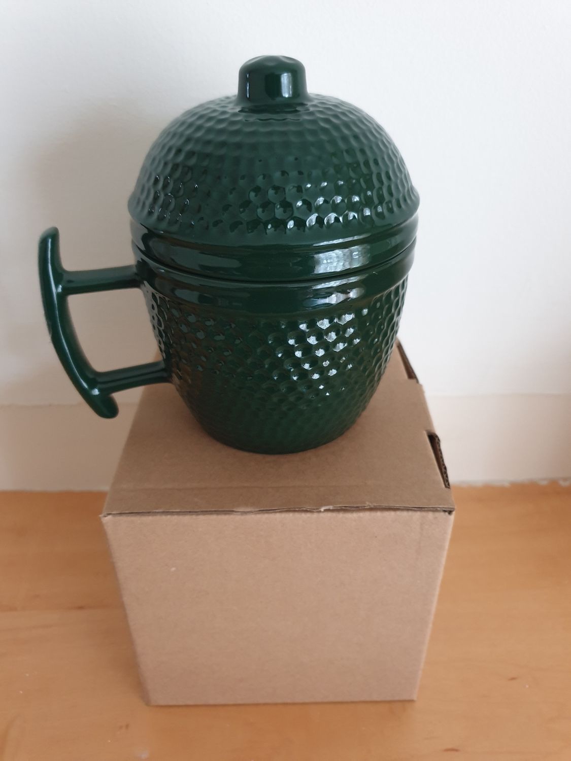 Green kamado mug