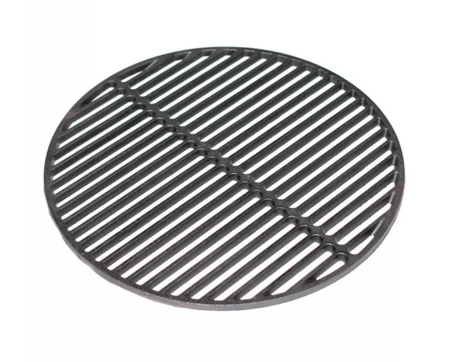 Cast iron cooking grate for 13inch kamado grill