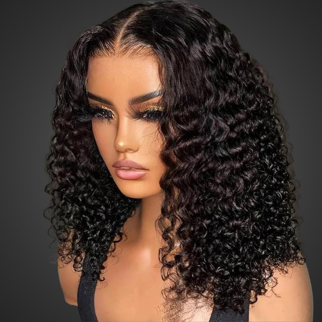 Closure Wig - Deep Curl 14&quot;