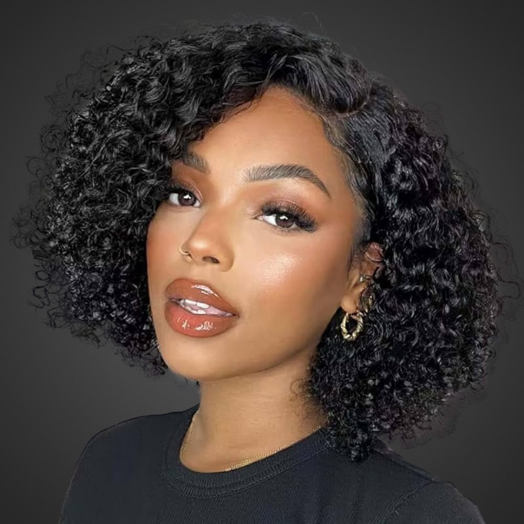 Closure Wig - Deep Curl 10&quot;