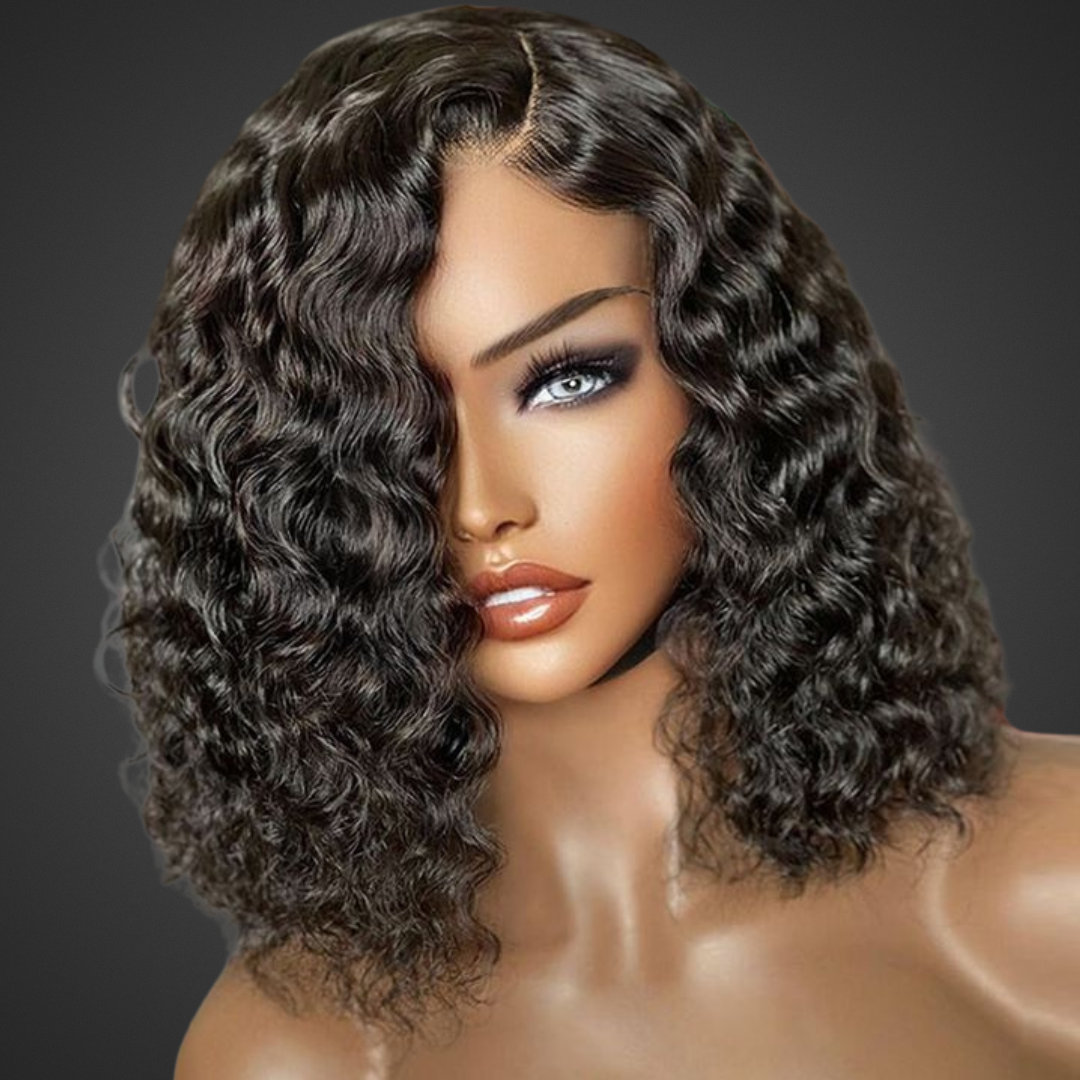 Closure Wig - Deep Curl 12&quot;