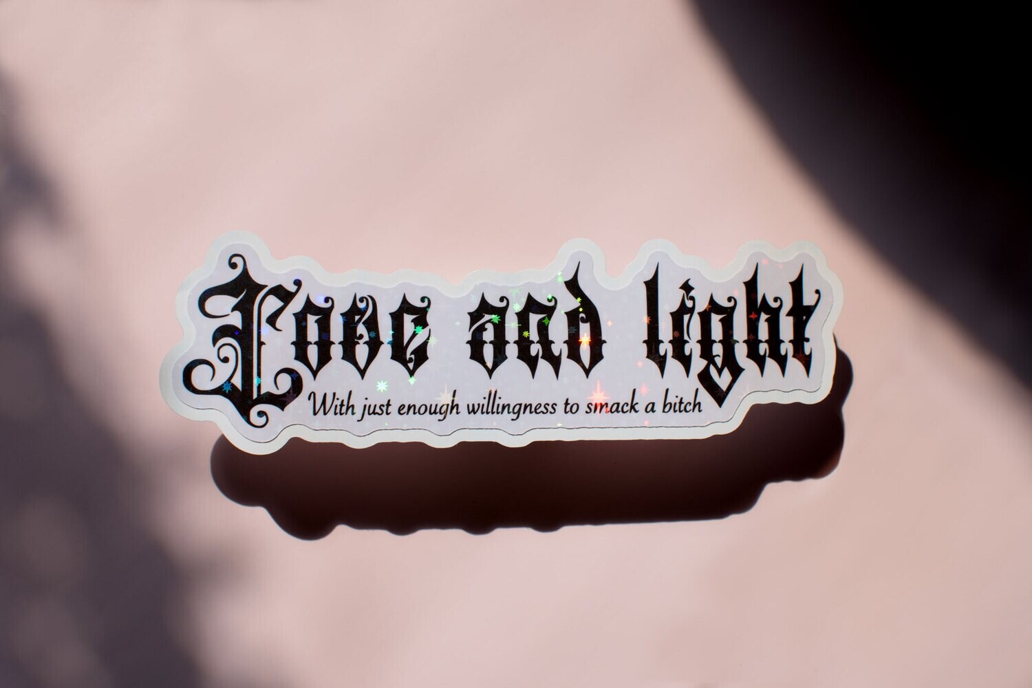 Love and light sticker