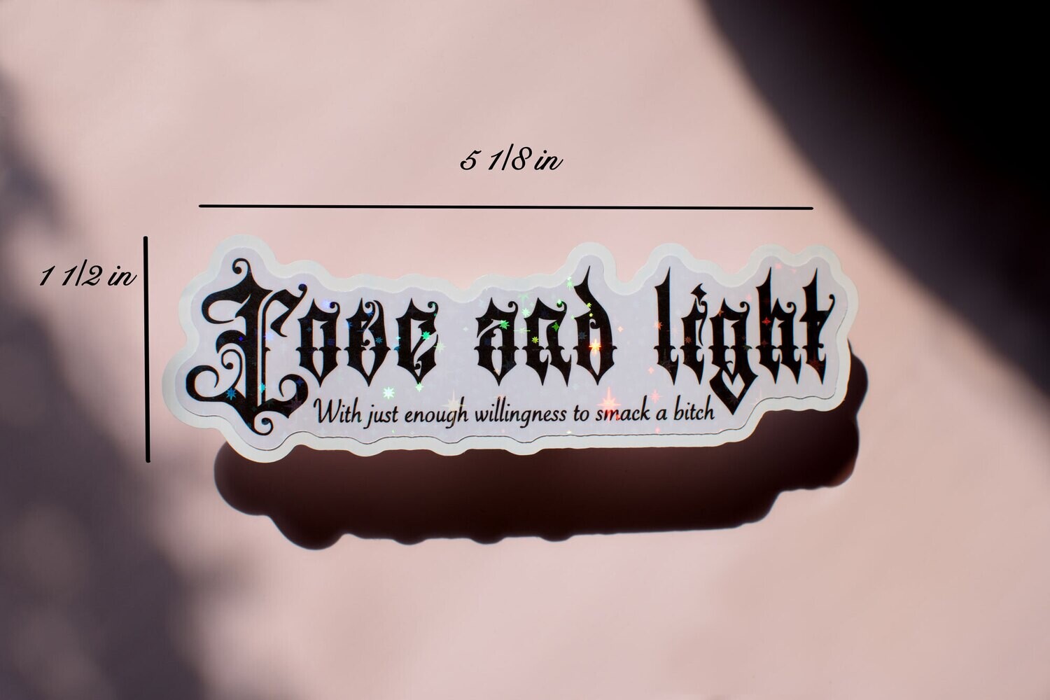Love and light sticker