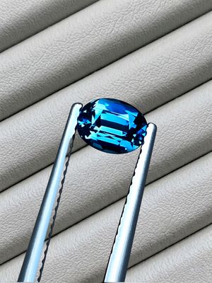 Saphir de Madagascar "Vert-Bleu Pastel / Seafoam" — 1.12 ct — Non Chauffé