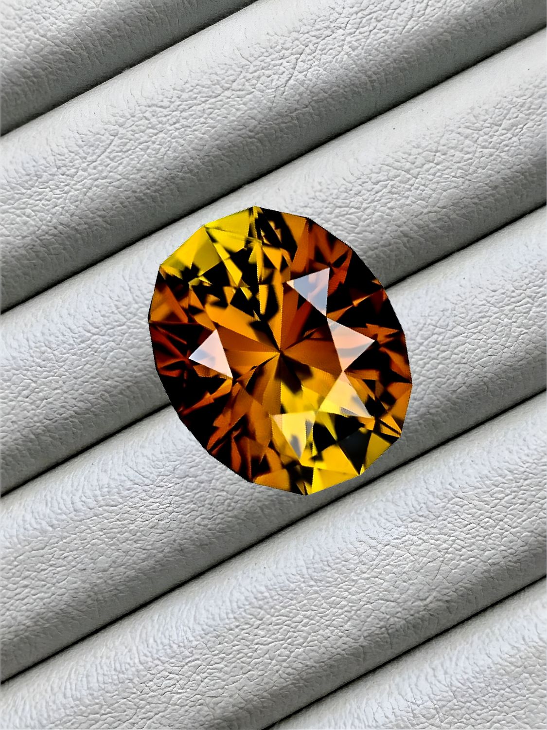 Tourmaline du Congo "Miel de Savane - 2.21 Cts - précision Cut